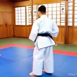 Home 10 태권도 초보자가 주의해야 할 점 - **A vibrant Taekwondo dojang bustling with activity, depicting a diverse group of students of all ag...