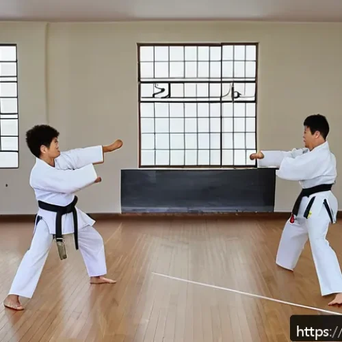 Home 17 태권도 트레이닝 장소 추천 - A traditional Parisian taekwondo dojo located in the 15th arrondissement, featuring a spacious train...